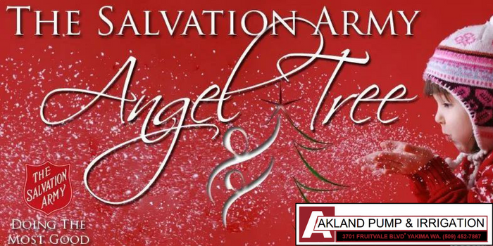 Salvation Army Angel Tree 2022.