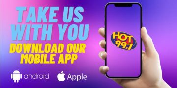 Download The Hot 997 App to Your Device.