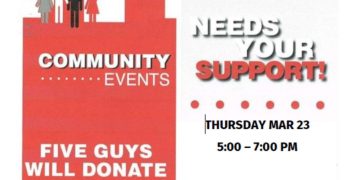 5 Guys Donation Event For Entrust Community Services
